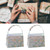 10 PCS Wedding Candy Box Rose Pattern Gifts Bag Handheld Wedding Candies Gift Box Blue 5x10x7.5cm/2.0x3.9x3.0in