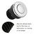Waterproof Pneumatic Air Pressure Switch for Garbage Waste Disposal Processor Accessory