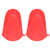 2pcs Oven Mitts Mini Silicone Thickened Anti Scalding Cooking Pinch Mitts for Kitchen Red