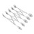 5 Wheel Pizza Cutter Stainless Steel Retractable Pastry Cutter Roller Kitchen Baking Accessory for Cake Dough