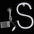 Letter S Shaped LED Neon Light Sign Decorative Light Wall Decor for Christmas PartyMulticolor