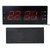 LED Calendar Clock Innovative Night Light Electronic Wall Clock for Home Office LaboratoryUK Plug