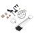 Carburetor Repair Kit Iron Copper Plastic Lawn Mower Replacement Accessories Set with Cleaning Brush for GX160 GX200