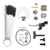 Carburetor Repair Kit Iron Copper Plastic Lawn Mower Replacement Accessories Set with Cleaning Brush for GX160 GX200