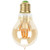 A60 Antique Bulb E27 Base Dimmable LED Filament Bulb  4W for Cafe Decor Warm Light Gold