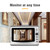 7” Wired Video Door Phone System Visual Intercom Doorbell with Indoor Monitor and Outdoor Camera support Unlock Infrared Night View Rainproof for Home Surveillance