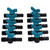 50PCS 25x1/2in Male Thread Irrigation Shut Off Switch Valve Barbed Ball Valve for Garden Supplies