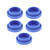 5Pcs Water Jug Plug TPR Reusable Replacement Water Lids for 55mm Water Bottles 5 Gallon 3 Gallon Without Ring 60mm Diamater