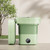 8L Portable Mini Washing Machine with UV Sterilization Foldable Spin Dryer with Drain Basket Drain Hose for Travel Housing