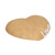 Pet Memorial Stone Heart Shaped Garden Memorial Tombstone Resin Dog Cat Gravestone for Lawn BackyardSand Color