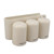 Toothbrush Holder Wall Mounted Multi Functional Toothbrush Toothpaste Dispenser for Bathroom 3 Cup