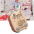 Mini Piggy Bank Singing Electronic Piggy Bank Money Storage Box with Fingerprint Password Face Recognition Light Music for Kids Boys Girls Little Deer