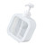 Hand Press Empty Bottle Large Capacity Shampoo Dispenser Bottle Hand Soap Storage Empty Bottle 300ML