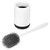 Household Bathroom Toilet Long Handle Cleaning Brush with Holder Accessory Set(Floor-standing )