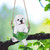High Simulation Resin Garden Landscape Animal Swing Dog Lawn  Figurine Decoration Craft