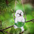 High Simulation Resin Garden Landscape Animal Swing Dog Lawn  Figurine Decoration Craft