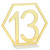 Digital Acrylic Mirror Table Number Wedding Supplies Table Decoration
