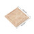 4Pcs Carving Checkered Applique Unpainted Decal for Furniture Decoration (B)