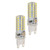 2Pcs Dimmable G9 LED Light Bulb Heat Resistance White Light 6000K Lamp Bulb for Ceiling Lamp 110V