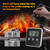 Digital Meat Thermometer Food Barbecue Thermometer BBQ Grill Smoker Thermometer With Smart Cooking Mode Timer Alert Baking Oven Digital Thermometer