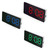 LED Mirror Alarm Clock Electronic Alarm Clock Adjustable Mirror Bedside Clock