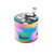 63mm 4 Layer Hand Cranking Grinder Aluminum Alloy Hand Cranked Grinder with Handle