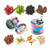 63mm 4 Layer Hand Cranking Grinder Aluminum Alloy Hand Cranked Grinder with Handle