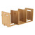 Expandable Bookshelf Bamboo Bookcase Desk Storage Rack Desk Organizer for Office Living Room