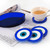 DIY Resin Dripping Coaster Mold Blue Eye Round Coaster Mould Silicone Mould Great Gift for your Friends and Family