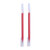 2Pcs Gel Ink Pen Comfort Grip Smoothly Write Large Capacity Ink Fine Point Signature Pen for Students Office Supplies Red