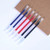 2Pcs Gel Ink Pen Comfort Grip Smoothly Write Large Capacity Ink Fine Point Signature Pen for Students Office Supplies Red