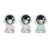 Lovely Cartoon Night Light Children Bedroom Cute Pet Astronaut Nightstand Lamp