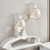Hanger Organizer Wall Mounted Stacker Clothes Hanger Holder Rack for Closet Laundry Room Toilet