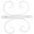 Wall Wine Glass Rack Upside Down Holder Hanger Hanging Shelf Home Kitchen Bar DecorWhite