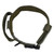 Traction Dog Collar with Buckle Nylon Iron Training Hunting Collar Pet Accessory for OutdoorGreen M