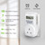 Digital Electrical  Timer Socket, 24 Hours 7 Day Weekly 16 Groups Programmable Light