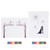 2 Set DIY Pattern Guest Signature SignIn Book Guestbook Fingerprint Painting for Wedding Birthday Party