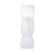 Lotus Root Shaped Vase Ingenious Pure Color Ceramic Decorative Flower Vase for Living Room Bedroom Office White Large