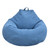 Large Bean Bag Chair Cover Sofa Color Simple Design Indoor Lazy Lounger Cover for Adults and Kids with No Filling