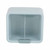 Doll House Room Dollhouse Cabinet Display Box Storage Case 2 Layer Transparent Door Blue