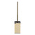 Toilet Brush and Holder for Bathrooms Stainless Steel Toilet Brush Stand Round for Storage and Organization