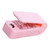 Mini Bag Sealer Portable Hand Press Heat Sealing Snack Sealing Machine for Plastic Bags Pink
