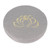 Embroidery Linen Cushion Thickened Round Straw Yoga Mat Home Balcony Seating CushionGray #1