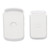 Wireless Doorbell with 36 Chimes 4 Volume Level LED Flashing Doorbell Kit for Home   Silver