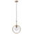 Pendant Light E14 Single Head Glass Pendant Lamp 110‑ Hotel Ceiling Lamp for Bedroom
