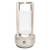 Cordless Table Lamp Crystal Lampshade 3 Color Temperatures Touch Control USB Rechargeable LED Desk Lamp for Home Silver