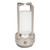 Cordless Table Lamp Crystal Lampshade 3 Color Temperatures Touch Control USB Rechargeable LED Desk Lamp for Home Silver