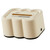 Tissue Box Cover Cloud Shape Multifunctional Plastic Decorative Tissue Box Holder for Living Room Dining Table Black Bottom