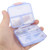 7 Grids Weekly Portable Medicine Tablet Pill Box Organizer Drug Case (Blue)