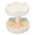 Rotating Dessert Machine Automatic Revolving Double Layer Dessert Display Stand Cupcake Display Plate